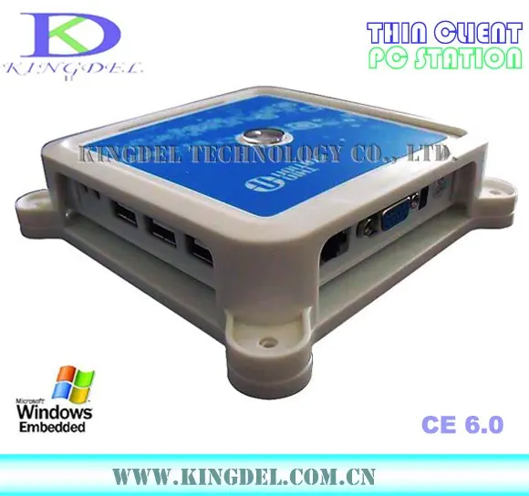 

Cheap Price Thin Client PC Station Terminal with 800Mhz, 32 Bit, Microphone, Touchscreen supported
