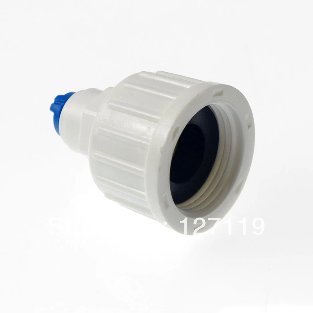3/4 Inch BSP Female to 3/8 Inch OD Straight Quick Connect Water purifiers Tube Fittings Push Inward Connector Filter Tube Hose Tube Seal for RO Reverse Osmosis System 5 Pieces 