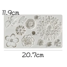 Flowers  Silicone Mould