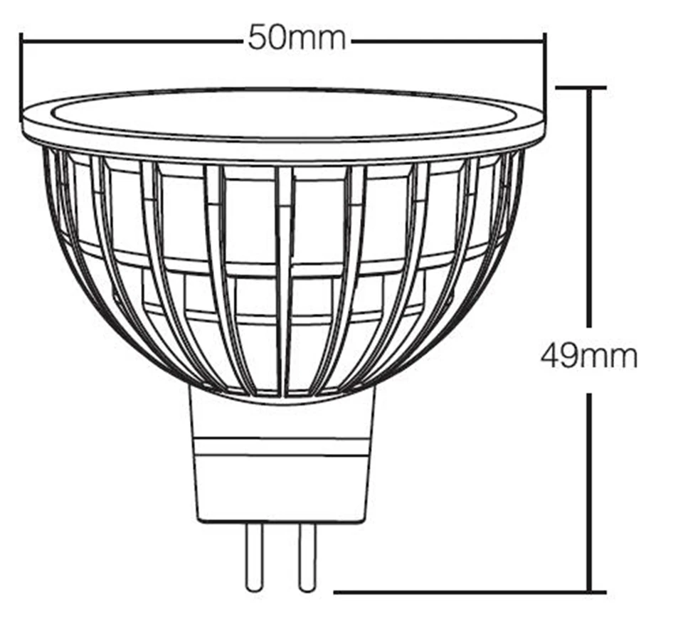 Mi light MR16 4 Вт RGBCCT Точечный светильник DC12V Беспроводная диммируемая Светодиодная