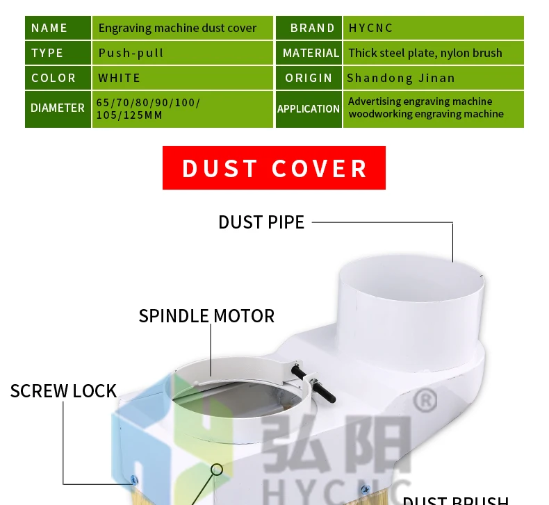 Гравировальный станок, деревообрабатывающий пылезащитный чехол, Шпиндельный двигатель, щетка, пылезащитный чехол, гравировальный станок