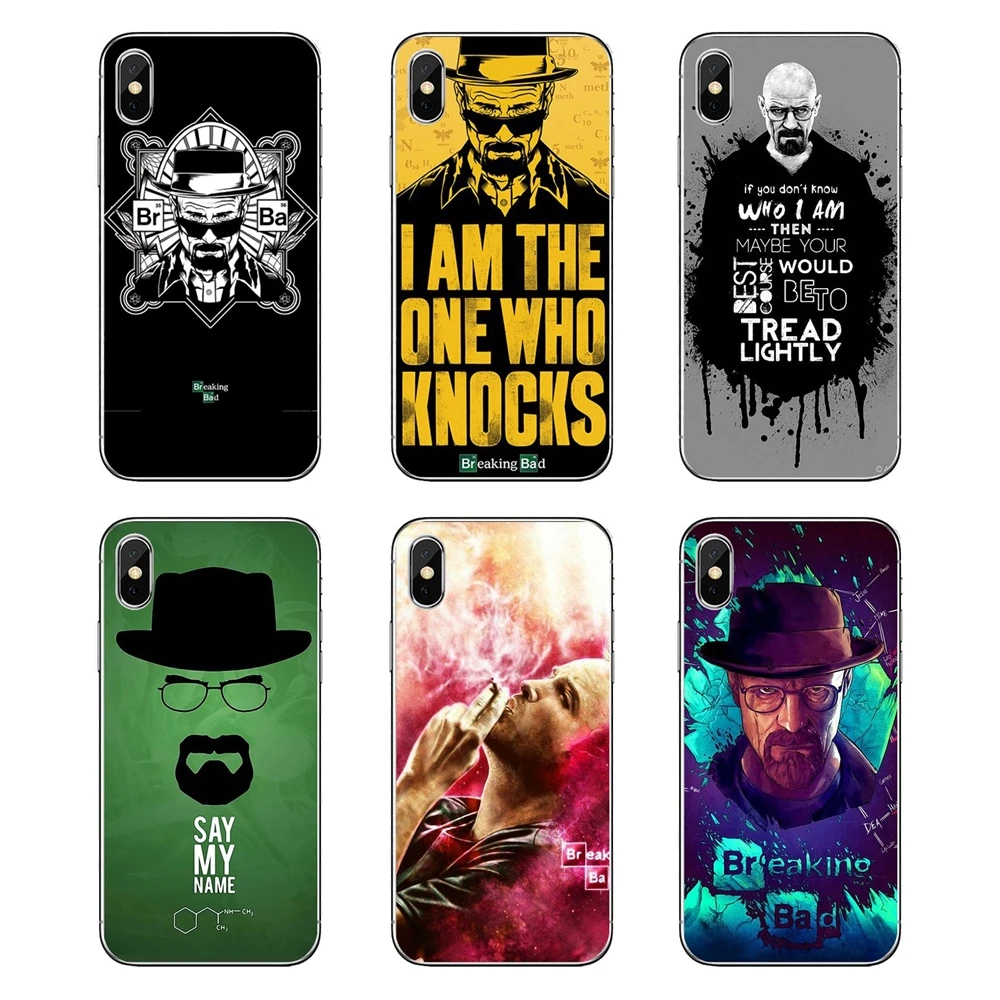 Mobile Phone Case For Xiaomi Redmi 4X S2 3S Note 3 4 5 6 6A Por Pocophone F1 Mi Breaking Bad Chemistry Crime Walter Heisenberg | Мобильные