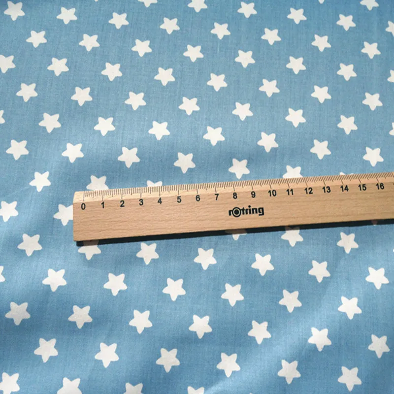 На метр детский хлопковый саржевый набивной ситец ткань для комплект кровати «сделай сам» ткань шитья собственноручных изделий ткани