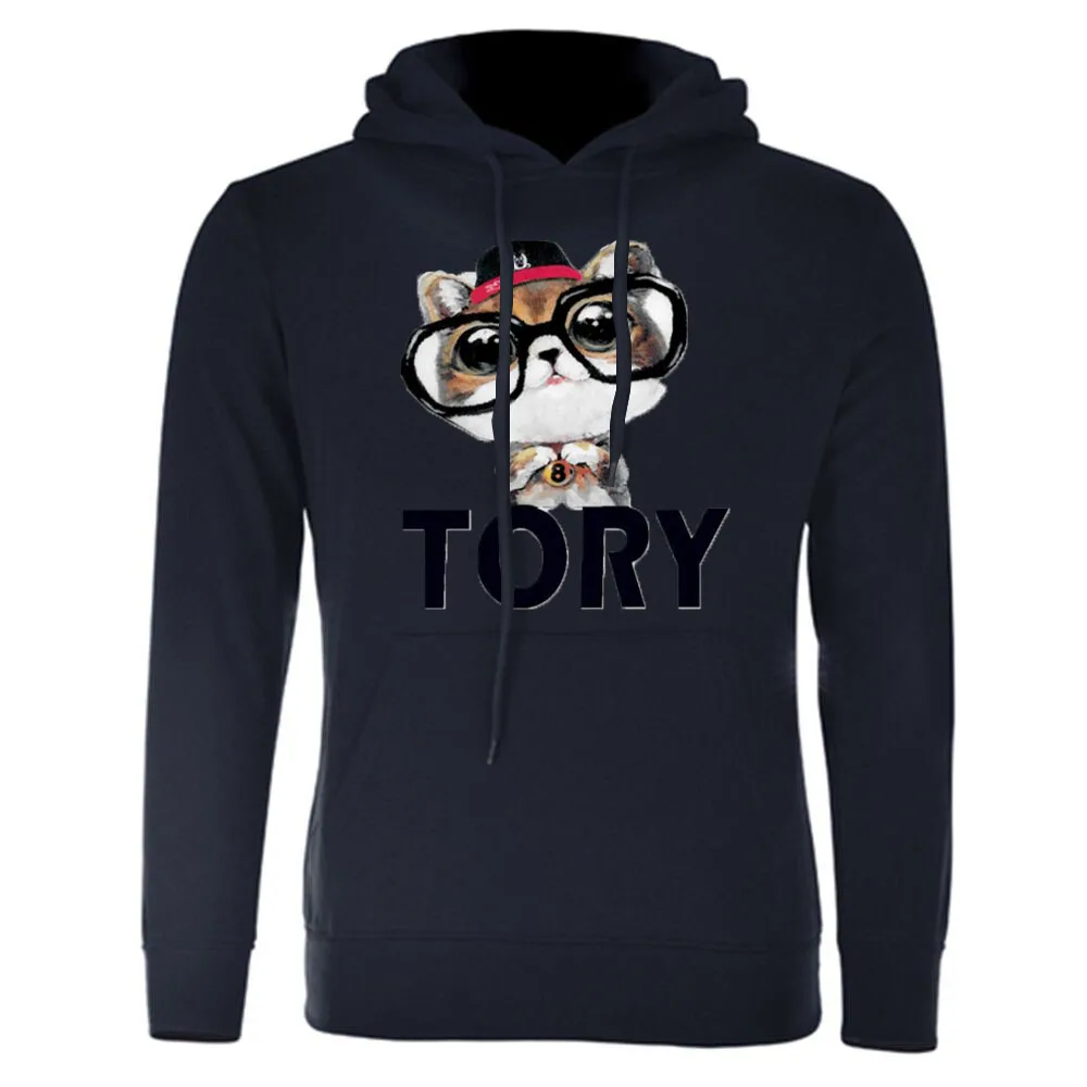 Cute Cat Print Fashion Hoodies Men/Women Cotton Hoodie Hip Hop Mens