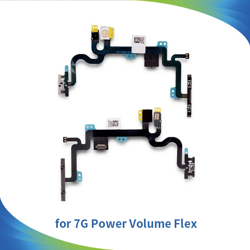 10PCS Power On//Off Volume Button Contact Switch Replacement Part for iPhone 5 5S
