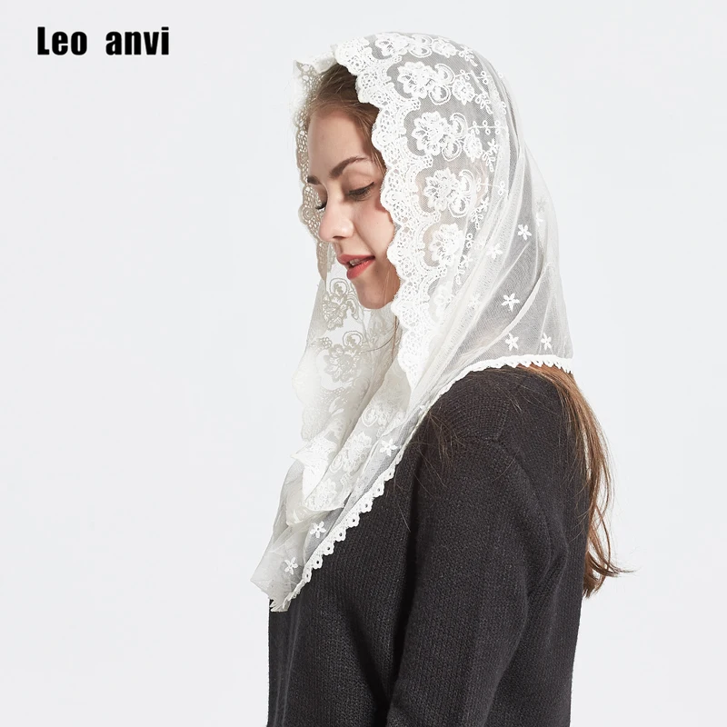 Модная Кружевная повязка на голову Leo anvi платок Женская бандана бесконечность