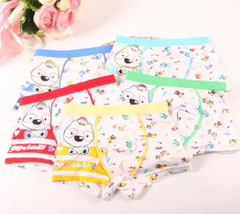 5Pcs Cartoon Boxer Kids Boy Underwear 1