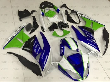 

Zx6r 2009 - 2012 Motorcycle Fairing Ninja Zx-6r 2010 Fairings 636 Zx-6r 2011 Blue White Green Bodywork
