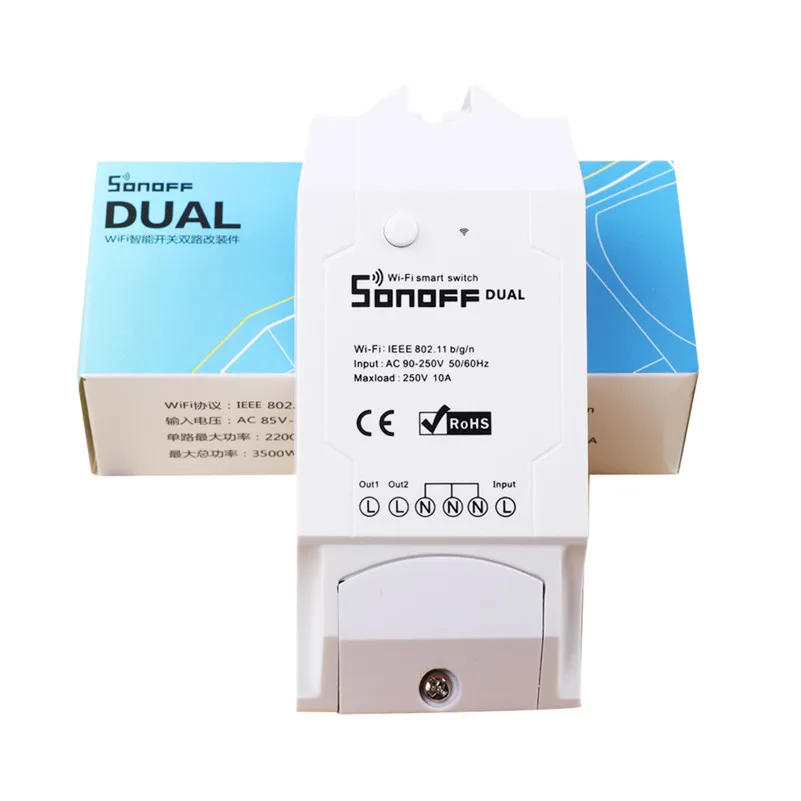 Sonoff Dual 2 chanel wifi switch (2)