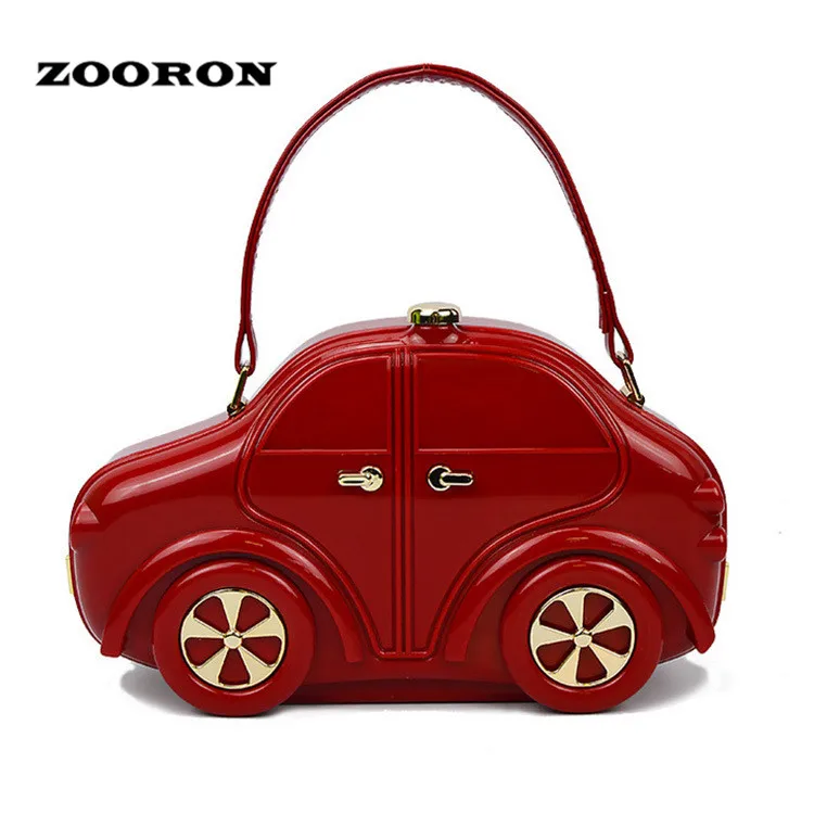 Zooron Cars Acrylic Handbag Women Personality High End Zooron Cars Acrylic Handbag Women Personality High End Banquet Bag Fashion Runway Car Shape In Shoulder Bags From Luggage On