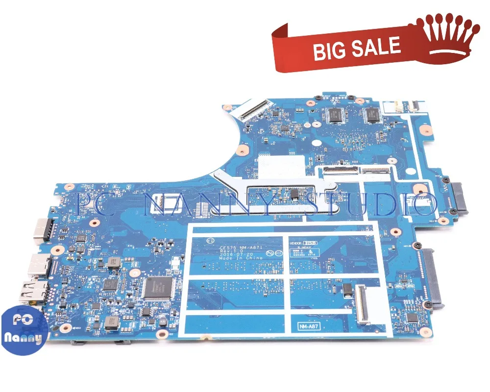 Pcnanny CE575 NM A871 для ThinkPad Lenovo E575 15 6 дюймовый ноутбук материнская плата A12 9700P DDR4 Radeon R5