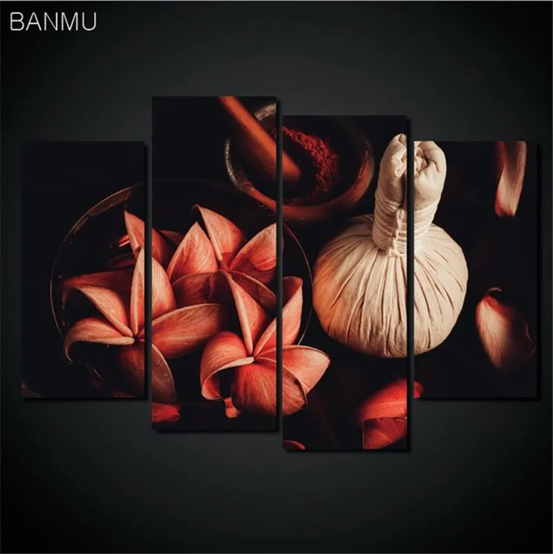 4-Pieces-set-Canvas-Print-Flower-Lotus-In-Black-Wall-Art-Picture-with-Modern-Wall-Paintings.jpg_640x640 (2)