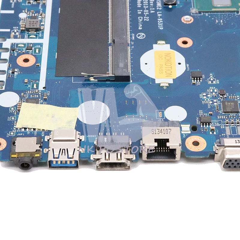 NOKOTION NBMFP11005 NB. MFP11.005 для acer aspire E1-572G материнская плата для ноутбука LA-9531P i5-4200U HM86 DDR3L HD8670M GPU