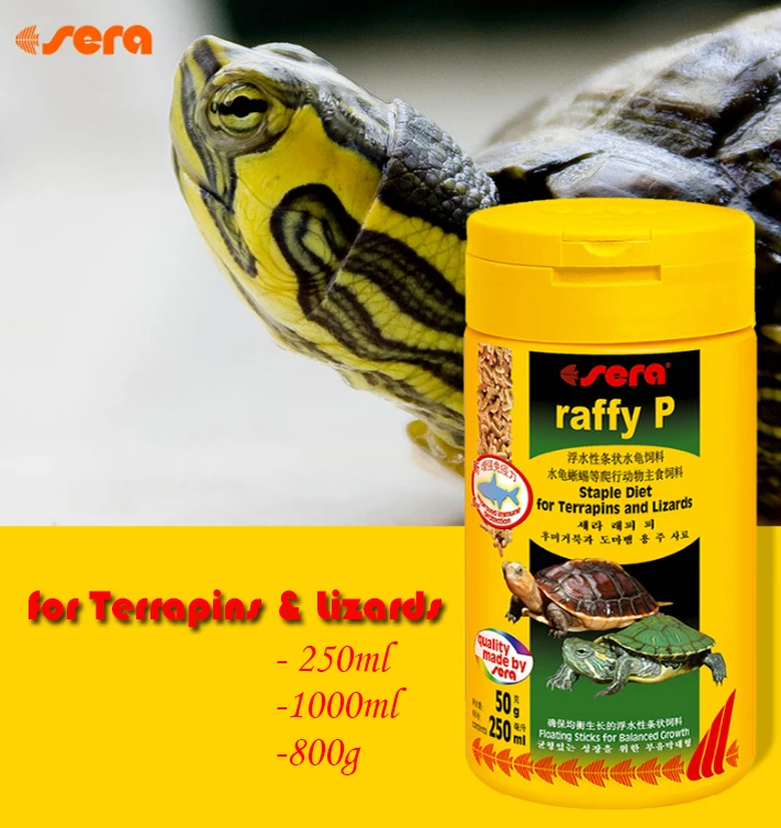 

Sera Raffy P Staple Diet for Terrapins and Lizards Turtles tortoise Food