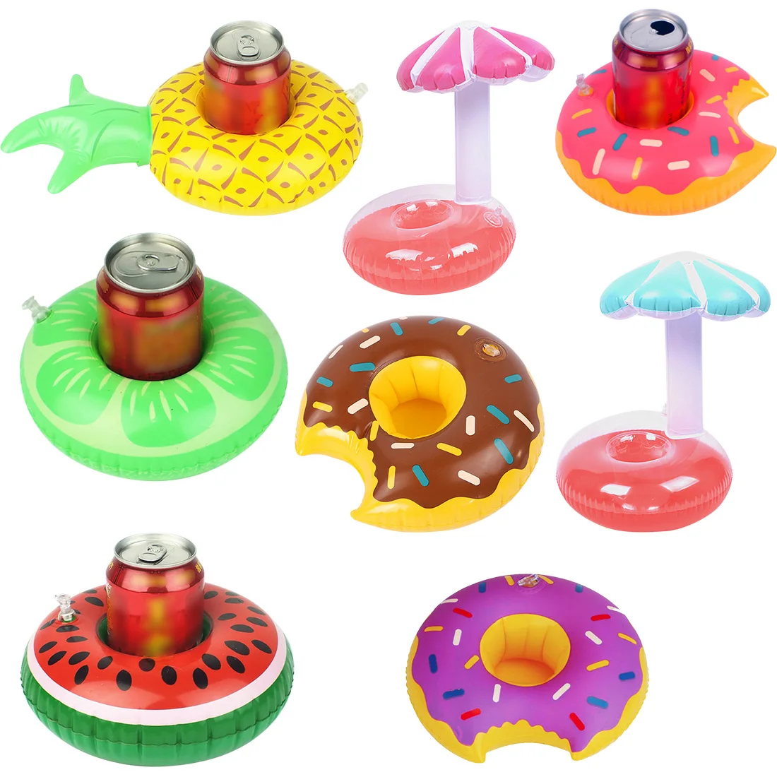 

Mini Swimming pool drink float toy cup stand Water piscina Mat Floating inflatable cup holder Water Coasters zwembad accessories