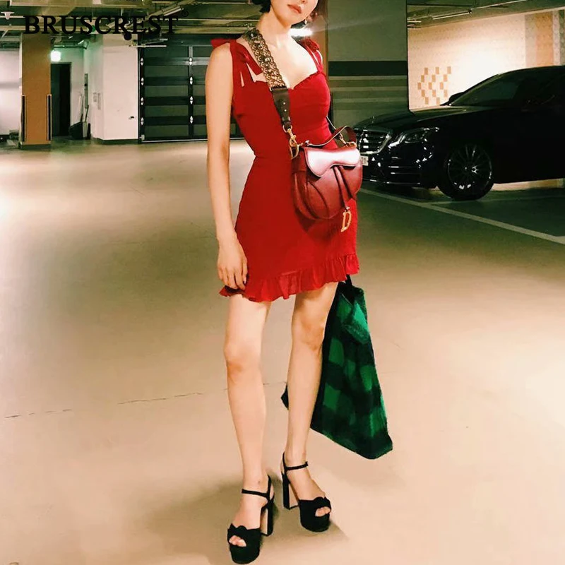 

2019 Summer women dress elegant sleeveless leopard white red black sexy mini dress beach korean dress casual vintage vestidoes