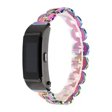 Роскошные сплава кристалла ремешки Нержавеющая сталь браслет на Смарт часы ремешок для huawei B5