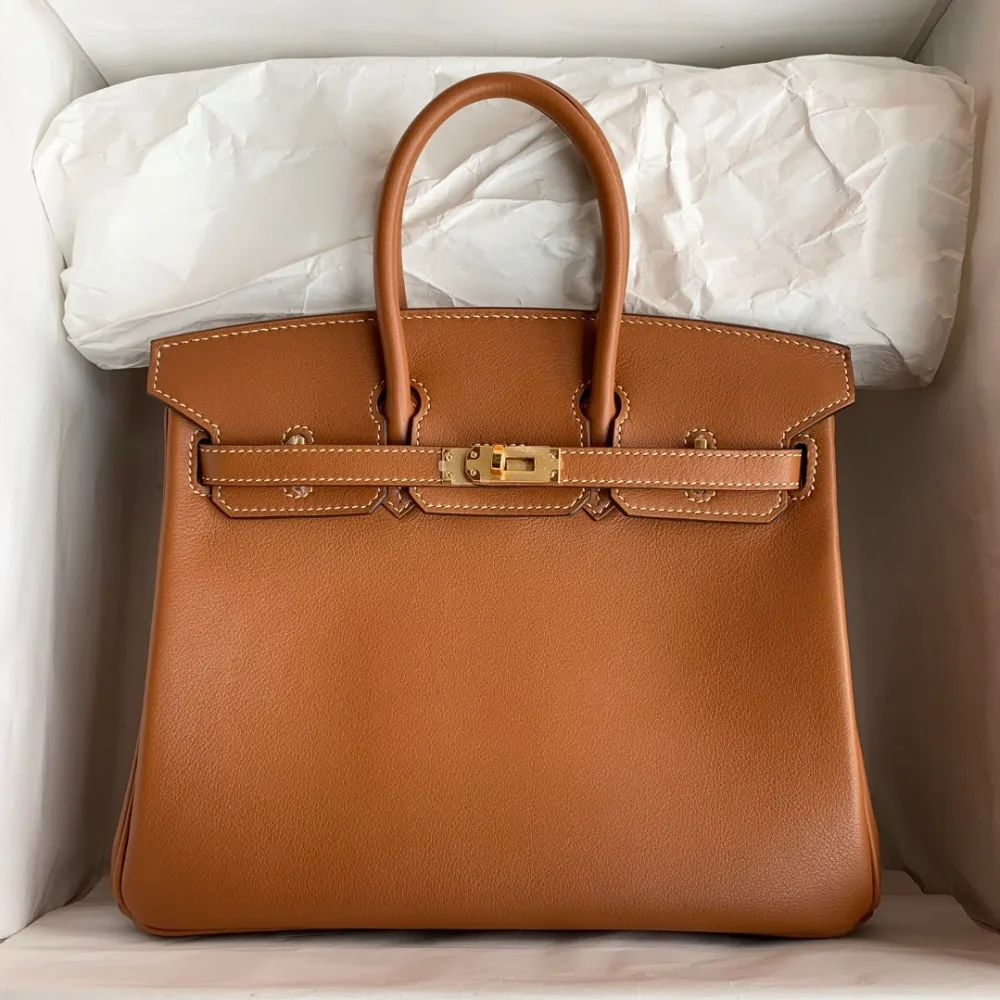 

The highest quality ladies luxury fashion handbags 100% leather brand famous ladies handbags handmade free shipping SIZE 25/30CM