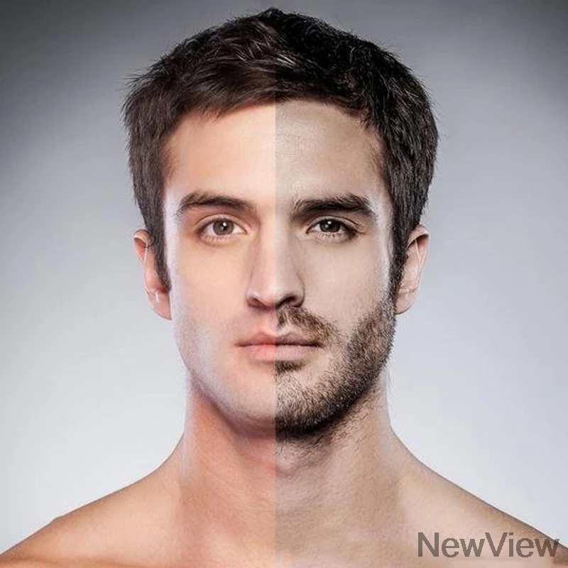 12pcs Men's Face Shaving Razor Blades Beard Shaver 3 Layer Blade Men High Quality Sharp Razors