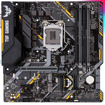 

Asus TUF B360M-PLUS Gaming S Motherboard LGA1151 4x DDR4 Max 64GB RAM Intel B360 chipset Micro ATX HDMI SATA3 M2 DVI Original