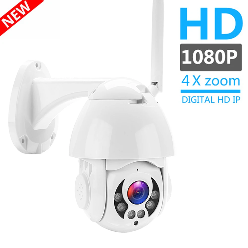

Seesii IP Camera WiFi 2MP 1080P Wireless PTZ Speed Dome CCTV IR Onvif Camera Outdoor Security Surveillance Waterproof Camera