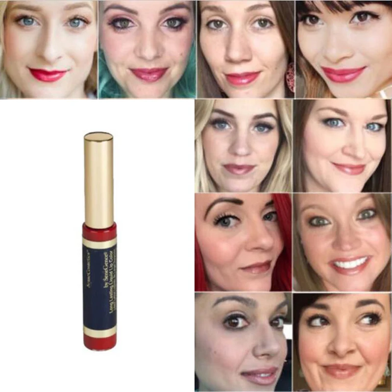 

Cosmetics Lip Sense Long Lasting Liquid Lip Color Lipstick Gloss Apple Cider Napa Pearl Gloss Glossy Ooops Remover Waterproof 12
