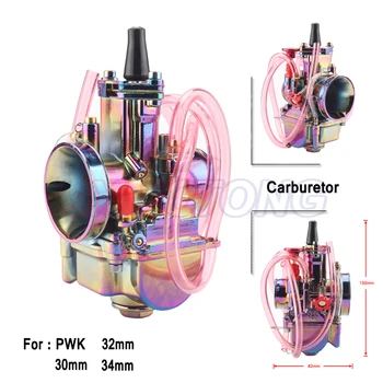 

28 30 32 34mm Motorcycle PWK Carburetor Carburador Carb for 110cc - 250cc 2T 4T two stroke Engine Scooter Dirt Pit Bike colorful