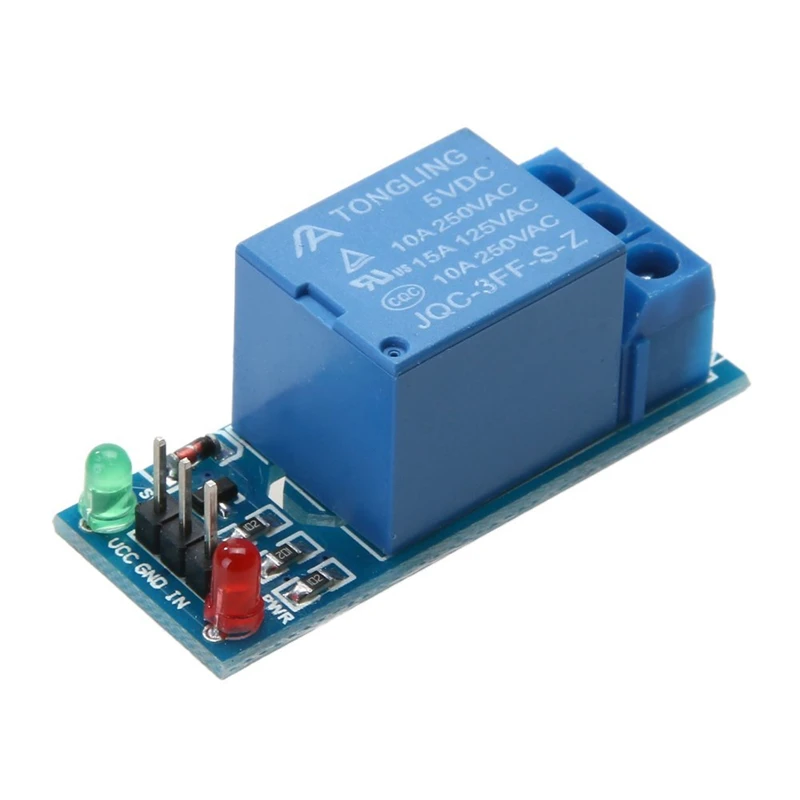 Одноканальная Изолированная релейная модульная муфта 5 в 10 шт./лот для Arduino PIC AVR DSP