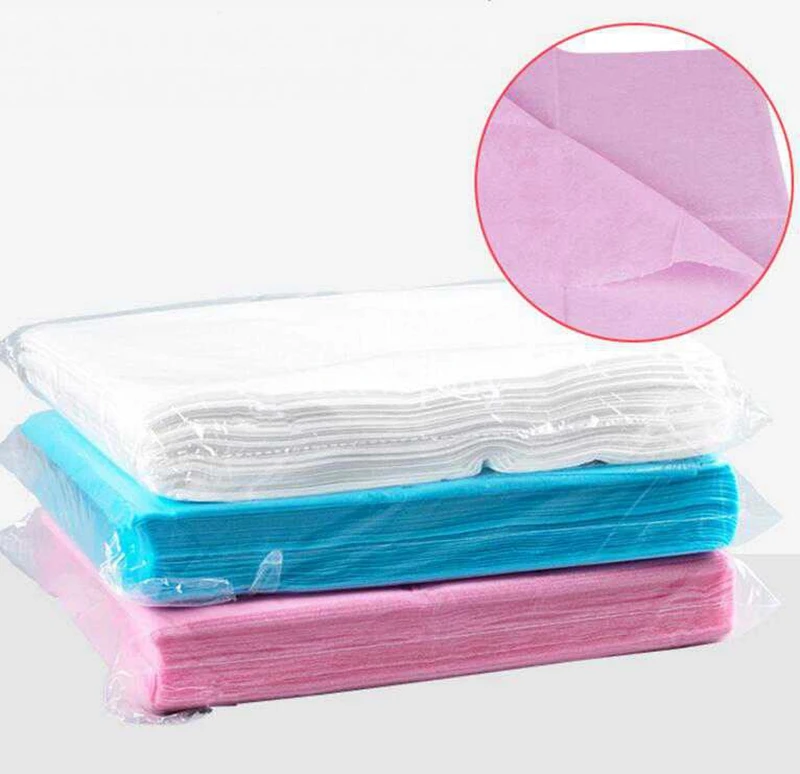 

10Pcs/lot 175 x 75cm Waterproof Disposable SPA Bedsheet Non-Woven Beauty Salon Massage Bedsheets Table Cover Travel Medical Use