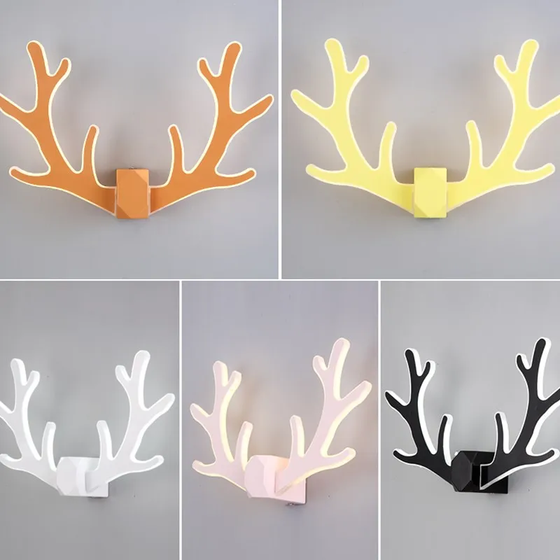 

Creative LED Wall Lamps for bedroom bedside decoration Nordic designer corridor hotel wall lamps wall mounted home fixtures