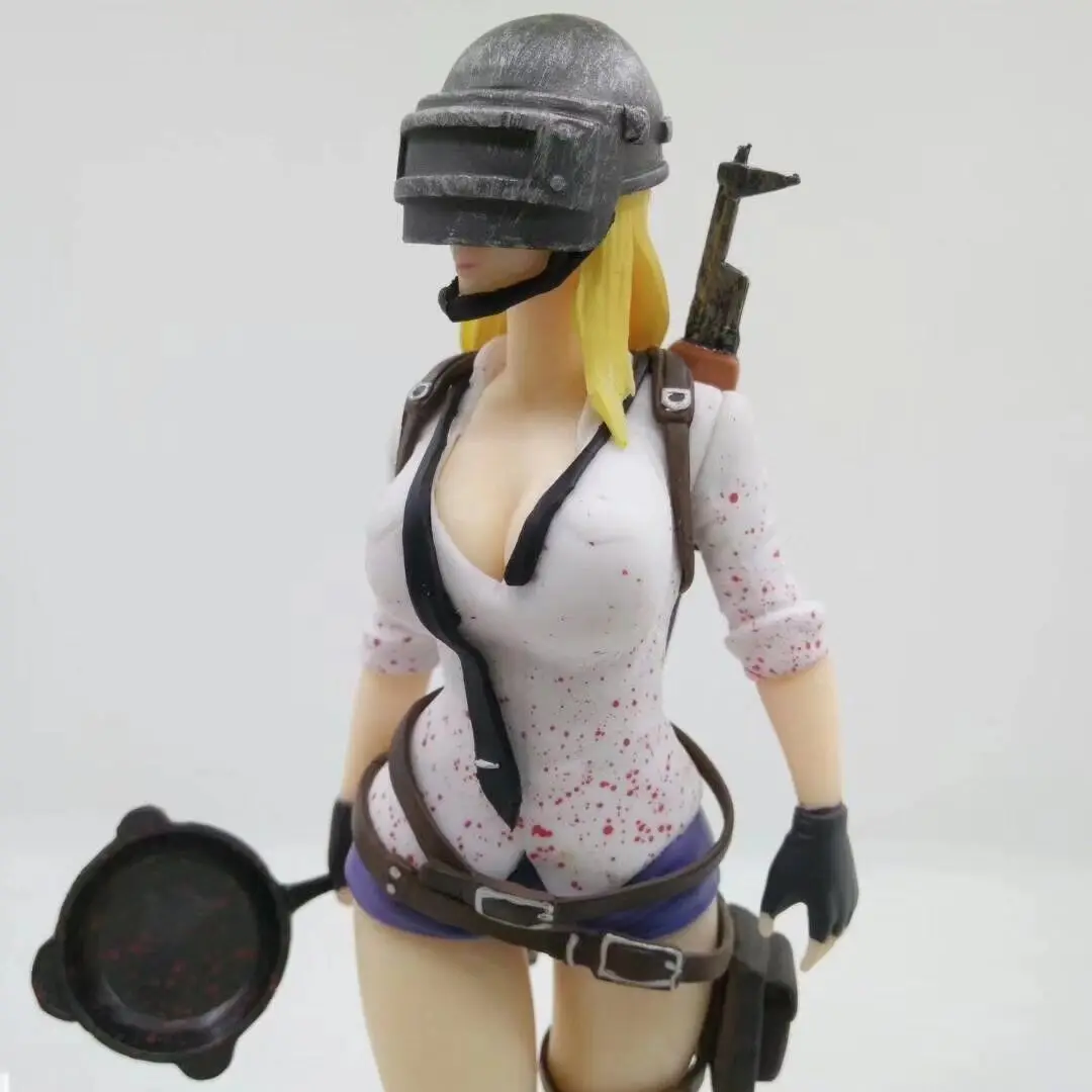 Playerunknown de batalla hombres/mujeres juego/BATTLE ROYALE PVC figura de juguete modelo coleccionable 17,5-18 cm Playerunknown de batalla hombres/mujeres juego/BATTLE ROYALE PVC figura de juguete modelo coleccionable 17,5-18 cm