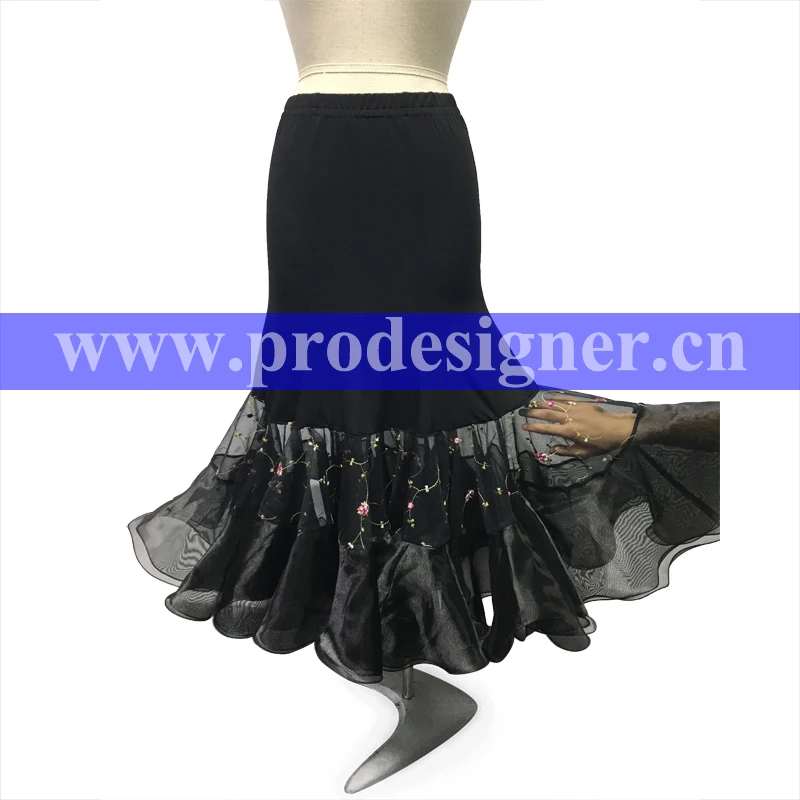 

Free Shipping!Baroom dancing practice skirt standard dance lesson skirt ballroom dance practise dancewear ballroom dance studio