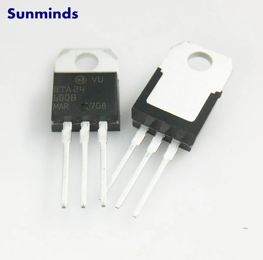 

100pcs/lot BTA24-600B BTA24-600 BTA24 600B