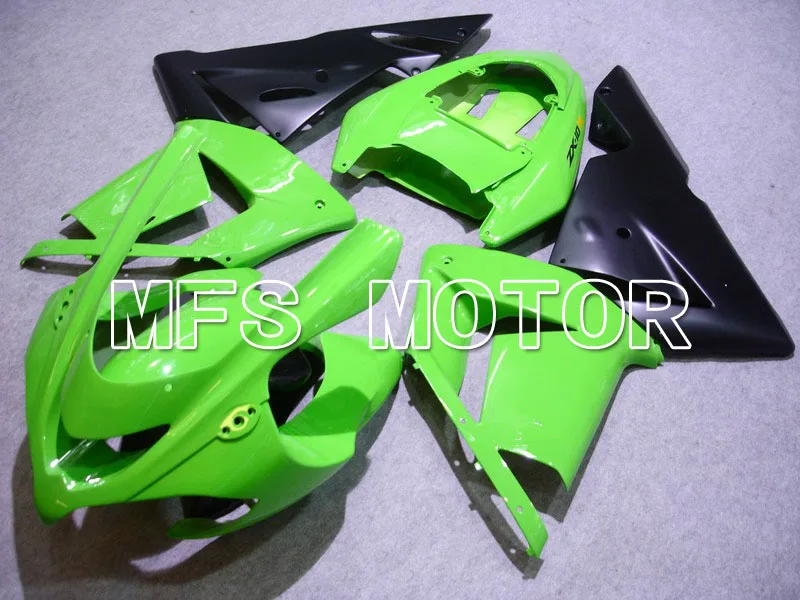 

For Kawasaki NINJA ZX10R 2004 2005 04 05 Injection ABS Fairing Kits NINJA ZX 10R 04 05 - Others - Green/Black