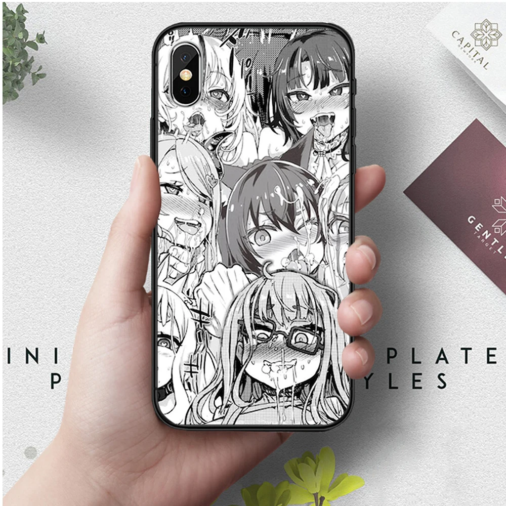 Аниме девушка мультфильм Япония Coque силиконовый чехол для iPhone 5 5S 6 6S Plus 7 8 11 Pro X XS Max XR - Цвет: 3