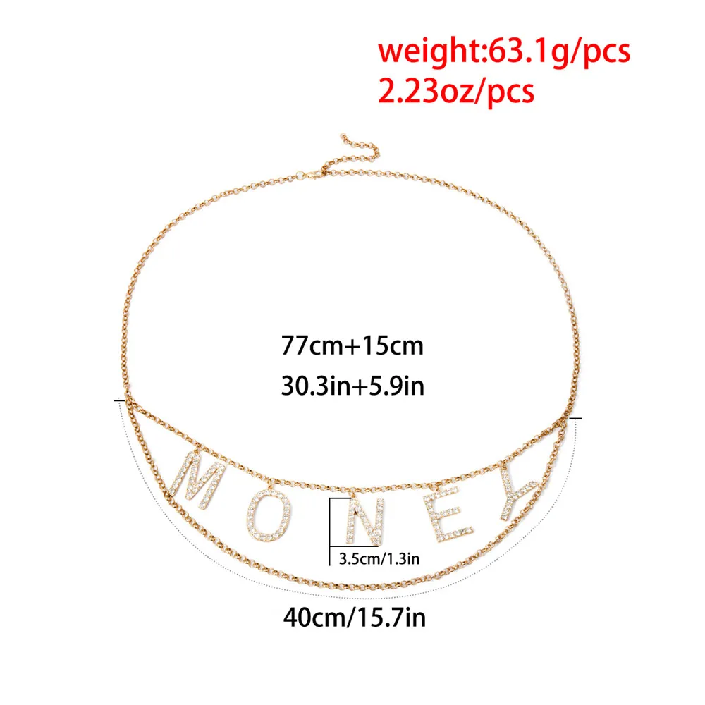 Bls-miracle богемные золотые серебряные буквы деньги Талия цепь для женщин модные ювелирные изделия пояс подвески для тела Вечерние Подарочные ювелирные изделия