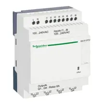 Relais intelligent et compact Zelio Logic-12 i O - 100 .. 240 V AC-horloge-sans affichage