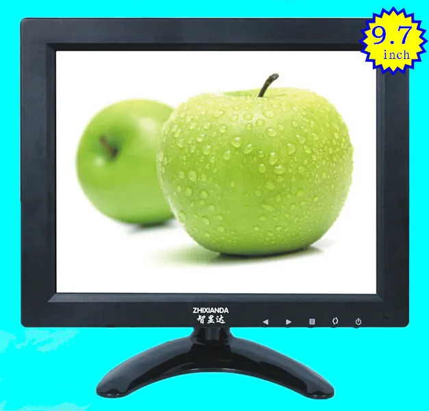 9.7 inch IPS wide viewing angle HD monitor mini HDMI monitor small miniature LCD computer