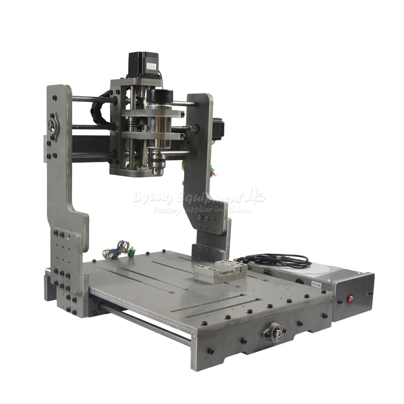 DIY ЧПУ мини ЧПУ гравировальный станок 3040 3 осевой фрезерный станок ЧПУ 300 Вт шпиндель