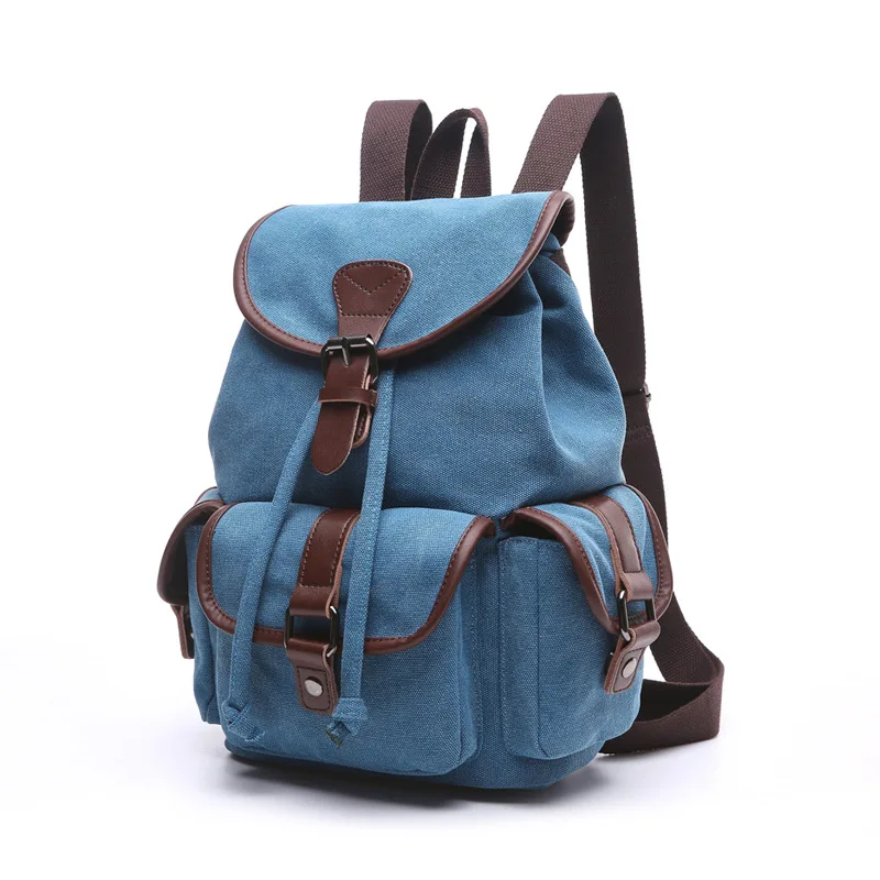 СКИОНЕ Многофункциональный рюкзак Большая ёмкость Рюкзак для мужчин женщин Путешествия Рюкзак школы - Цвет: Небесно-голубой