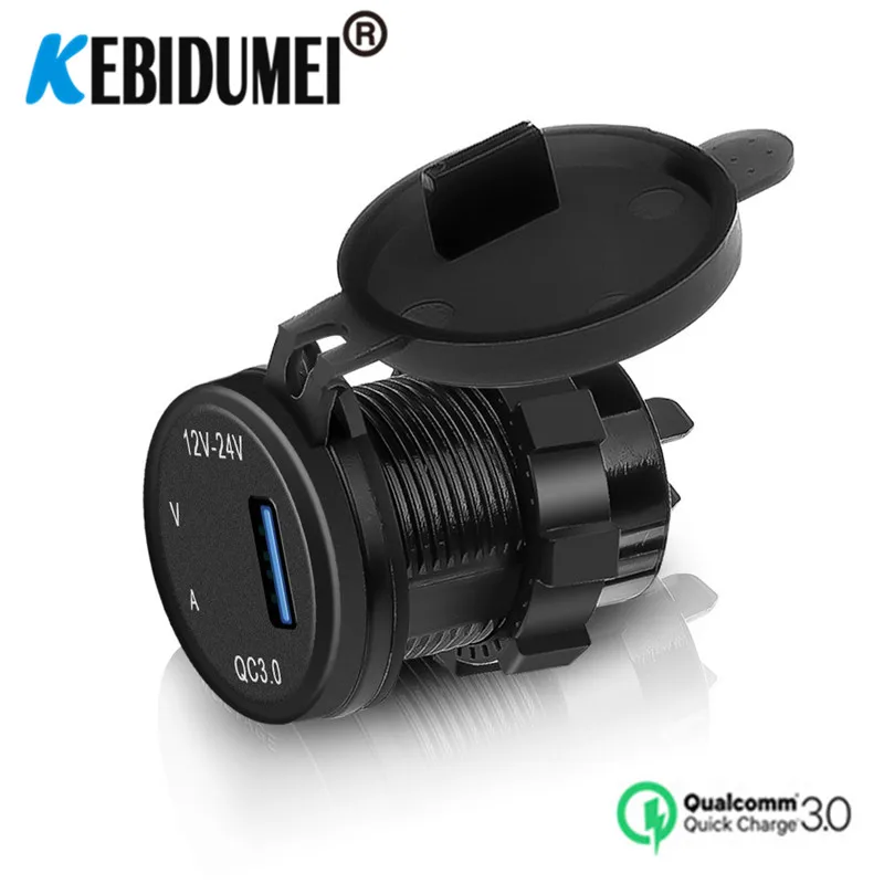 Цифровой измеритель напряжения двигателя QC 3 0 USB зарядное устройство для