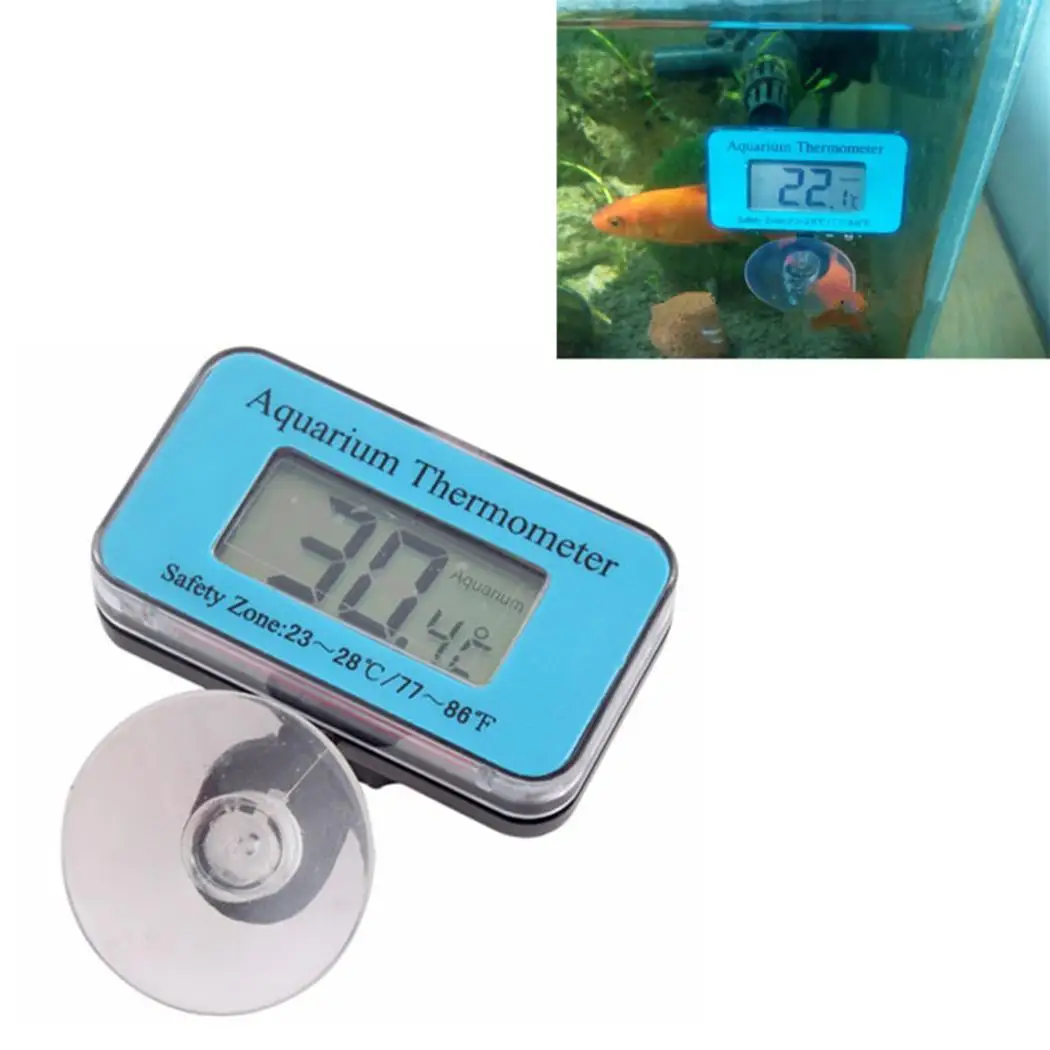 Waterproof Sucker Design Aquarium Tank Internal 1 NTC Digital Electronic Kit Thermometer -50~70 | Электроника