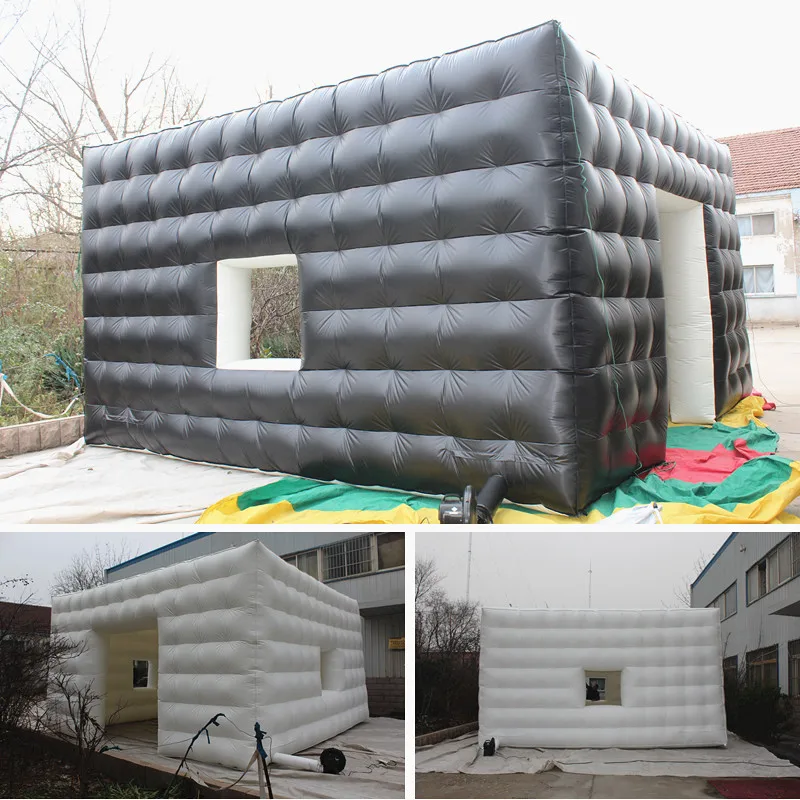 

PVC Tarpaulin 6m Exhibition Advertising Inflatable Cube Tent for Party Supplies and Event Show