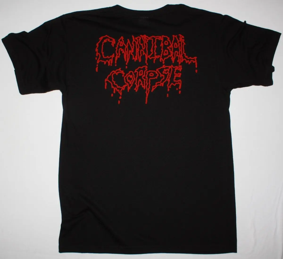 Каннибалы разделывал при рождении 1991 DEATH METAL GRINDCORE Новая Черная футболка|Футболки|