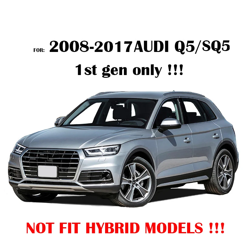 Подходит для AUDI Q5 SQ5 2008- задний багажник ЛОТОК загрузки лайнер грузовой коврик на коврике арабских цифр грязи удар 2010 2011 2012 2013