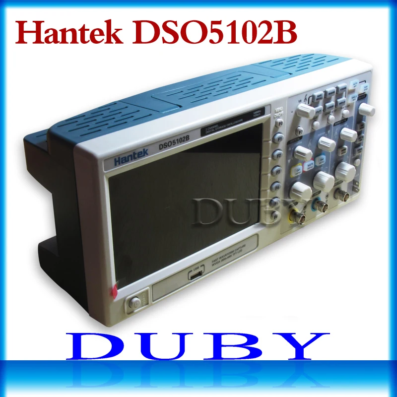 Hantek DSO5102B цифровой осциллограф настольный usb 100 МГц 2CH 1GSa/s 25GSa/s, 2 канала, лучше, чем ADS1102CAL DSO5102P