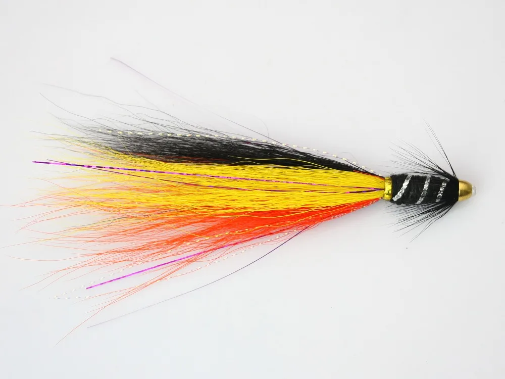 GERMAN SNAELDA SALMON FLIES ON TUBES