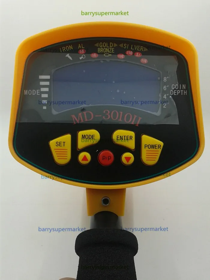 MD3010II Metal Detector underground Gold silver Digger Treasure Hunter detect Coins Jewelry All Metal automatically LCD Display