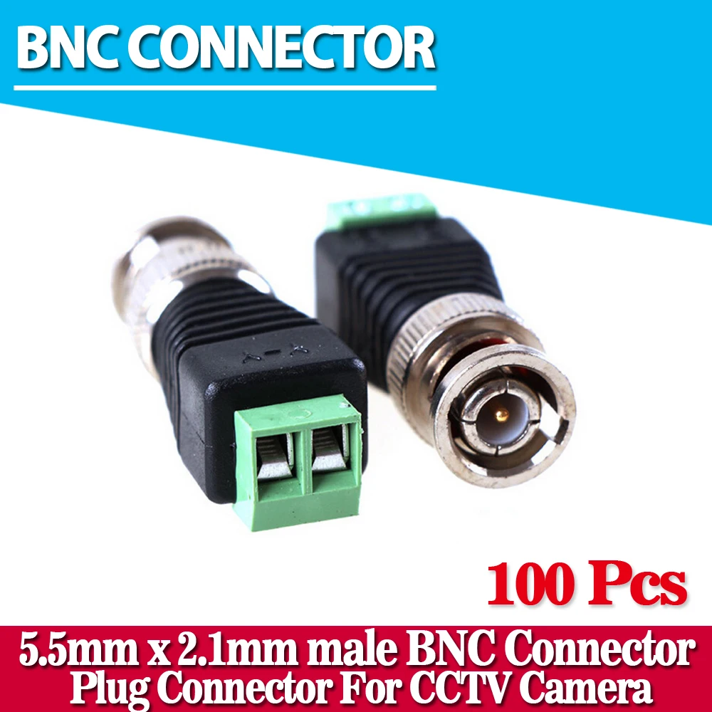 bilder für 100 stücke mini coax cat5 bnc stecker zu kamera cctv bnc video balun-stecker-adapter bilder für 100 stücke mini coax cat5 bnc stecker zu kamera cctv bnc video balun-stecker-adapter