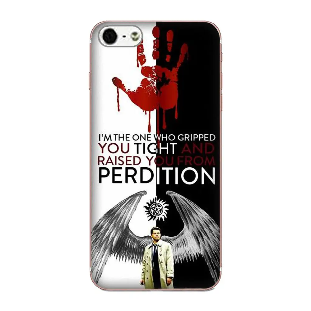 Популярные сериалы сверхъестественные уникальные Castiel Красочные Для Galaxy J1 J2 J3 J330